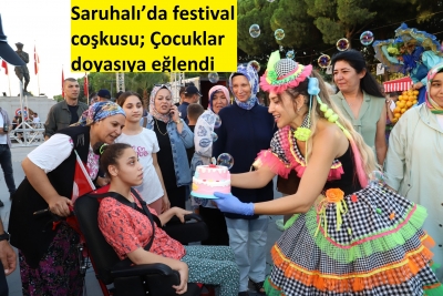  Manisa’nın Saruhanlı ilçesinde Festival Coşkusu  