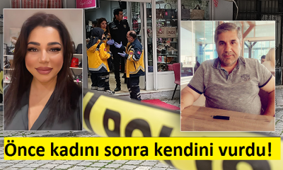 Manisa'nın Turgutlu ilçesinde cinayet… Önce kadını sonra kendini vurdu!