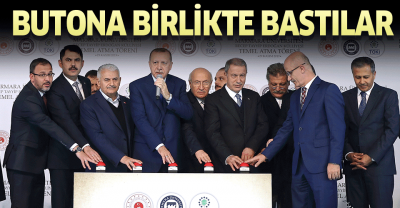 Marmara Üniversitesi Recep Tayyip Erdoğan Külliyesi'nin temeli, törenle atıldı.