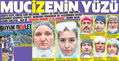 Maskenin ardındaki fedakarlık: Hakkınız ödenmez İyi ki varsınız