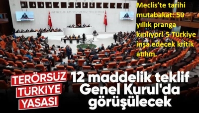 Meclis’te tarihi mutabakat: 50 yıllık pranga kırılıyor! 5 Türkiye inşa edecek kritik atılım