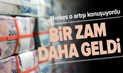 Memur ve emekli aylıklarına yapılan zammın ardından 65 yaş ve engelli aylığında artış..