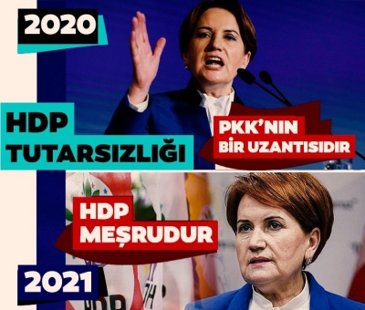 Meral Akşener ve Kemal Kılıçdaroğlu'nun HDP tutarsızlığı