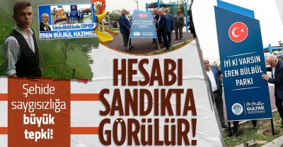 Mersin'de CHP ve HDP'ye şehit Eren Bülbül tepkisi: Cevabı sandıkta 