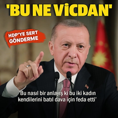 Mersin'deki terör saldırısı... Cumhurbaşkanı Erdoğan: İki kadın teröristi batıl davanız için feda ettiniz 