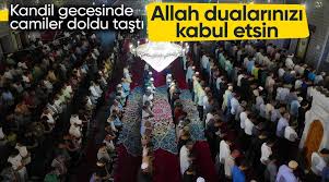  Mevlid Kandili Hazreti Muhammed’in  (s.a.v)  doğumu sebebiyle bugün idrak ediliyor