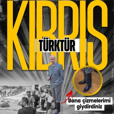 MHP Genel Başkanı Bahçeli'den KKTC mesajı: 'Kıbrıs Türktür'