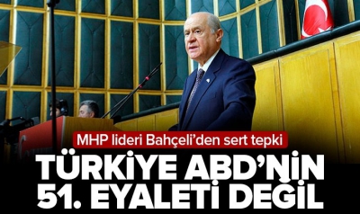 MHP Genel Başkanı Bahçeli: