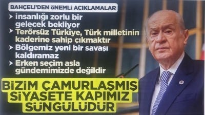 MHP Genel Başkanı Bahçeli'den Terörsüz Türkiye mesajı: 
