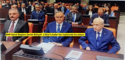 MHP Genel Başkanı Bahçeli: 1 Ekim'e kadar her toplantıda buradayız