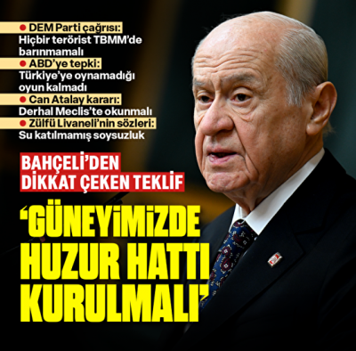 MHP Genel Başkanı Devlet Bahçeli'den ABD'ye ve İsrail'e rest: Artık yetti! | İstanbul muradına kavuşacak | Harekat sinyali: Huzur hattı 