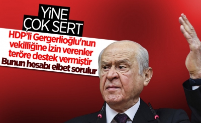 MHP Genel Başkanı Devlet Bahçeli'den Anayasa Mahkemesi'ne HDP'li Gergerlioğlu tepkisi: Bu karar terörizme örtülü destektir