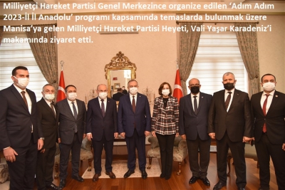 MHP Heyetinden Vali Karadeniz’e Ziyaret