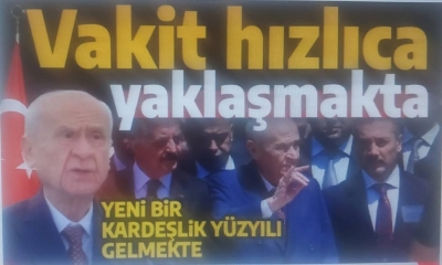 MHP lideri Bahçeli: Her şeyin vakti var ve yaklaştı