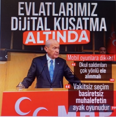 MHP lideri Bahçeli: Seçim oyuncak değildir! Türkiye’nin istikbaliyle oynatmayız