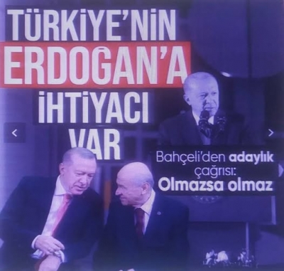 MHP lideri Devlet Bahçeli'den 