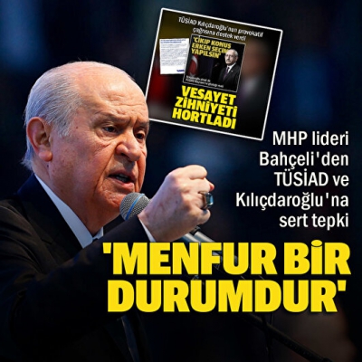MHP Lideri Devlet Bahçeli'den sert açıklamalar: Türkiye ekonomisi kuşatma altındadır