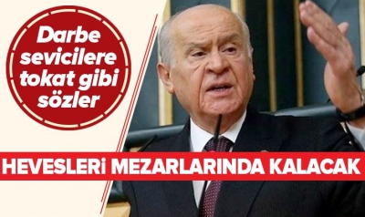 MHP Lideri Devlet Bahçeli’den sert çıkış: Sen hangi örgütün fermanını okuyorsun?