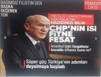 MHP lideri Devlet Bahçeli'den CHP'ye kürsü işgali tepkisi: Haddinizi bilin