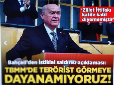 MHP lideri Devlet Bahçeli'den grup toplantısında önemli açıklamalar! CHP'ye terörle arana mesafe koy çağrısı