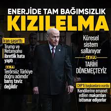 MHP lideri Devlet Bahçeli: Enerjide bağımsızlık Türkiye'nin Kızılelması'dır