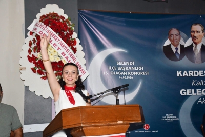  MHP Selendi İlçe Başkanlığına, Avukat Hafize Gürcan,