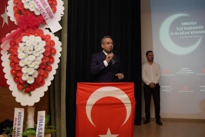 MHP Turgutlu İlçe Kongresi, Yunus Oğan ilçe başkanlığına seçildi.