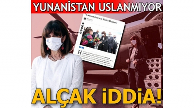 Miço'dan sonra Katerina Sakelaropulu da Macron'un gazına geldi! Ateşe benzin döküyorlar.....