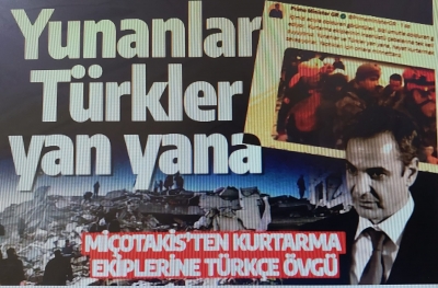 Miçotakis'ten deprem sonrası Türkçe mesaj: 
