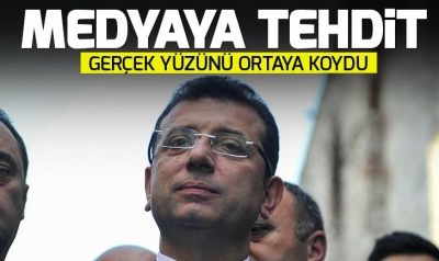 Son dakika haberi: Ekrem İmamoğlu isim vererek hedef gösterdi! Medyayı tehdit etti.