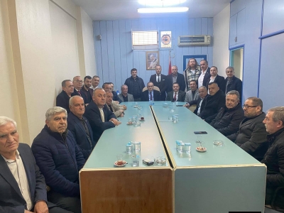 MİLLİYETÇİ  Hareket Partisi (MHP) Grup Başkanvekili Erkan Akçay ve MHP Heyetinden TUTSO’ya Ziyaret