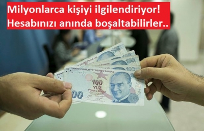 Milyonlarca kişiyi ilgilendiriyor! Hesabınızı anında boşaltabilirler..