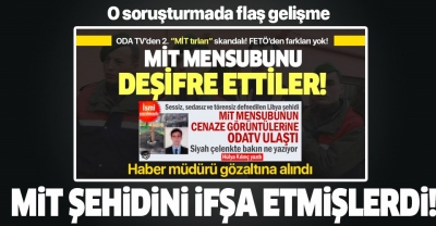MİT mensuplarının ve faaliyetlerinin ifşa edilmesi soruşturmasında kamu davası açıldı