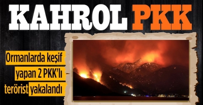 MİT ve jandarmadan kritik operasyon! Orman yangını çıkarmak için gelen PYD/PKK'lı 2 terörist yakalandı - Manisa Valiliği yakalanan teröristler hakkında açıklama yayınladı.