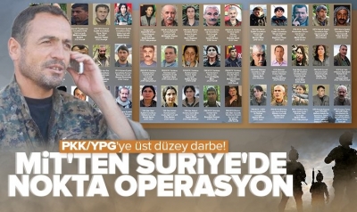 MİT'ten nokta operasyon: PKK/YPG’nin sözde Hol eyaleti genel sorumlusu Haydar Demirel'i etkisiz hale getirdi