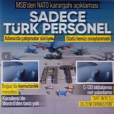MSB'den NATO karargahı açıklaması: Türk personelden oluşan kadro teşkil edildi