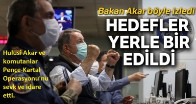 MSB'den son dakika Pençe-Kartal operasyonu açıklaması! 81 terör hedefi imha edildi.