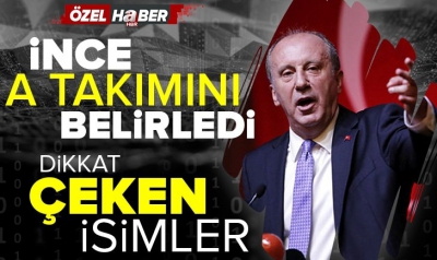 Muharrem İnce 'Memleket Partisi'ni kuruyor! A takımı belli oldu...