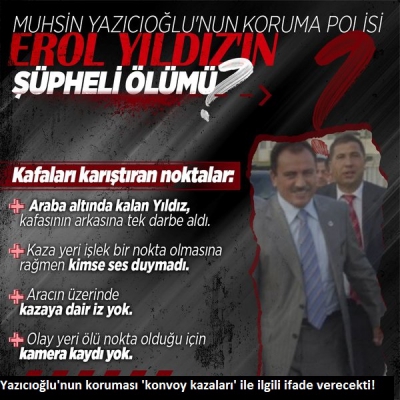 Muhsin Yazıcıoğlu’nun şoförü Erol Yıldız'ın şüpheli ölümü! Kaza nasıl oldu? 