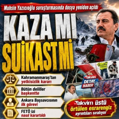 Muhsin Yazıcıoğlu'nun helikopteri neden düştü? FETÖ'cü pilottan taciz! Cihazlar söküldü ekipler engellendi