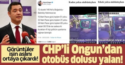 Murat Ongun’un Boğazköy-Bakırköy hattı iddiası da yalan çıktı! İmamoğlu da gerçeği sakladı