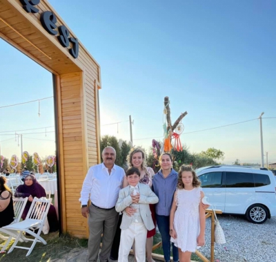 Mustafa Ergun ve Melike Ergun çiftinin Mutlu günü
