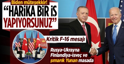 NATO kapsamındaki Erdoğan-Biden görüşmesi sona erdi! İlk açıklama Beyaz Saray'dan
