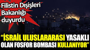 Nerede insan hakları! İsrail sivilleri hedef alarak savaş suçu işledi: O bomba insana değdiği anda deriyi eritiyor!