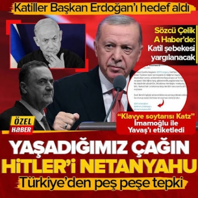 Netanyahu seçim kampanyasında Başkan Erdoğan'ı hedef aldı: Türkiye karşıtlığını afiş ve videolara taşıdı