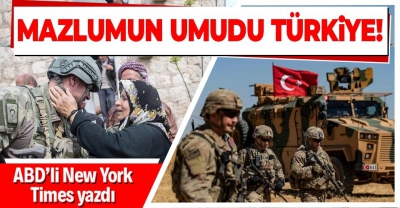 New York Times: Milyonlarca Suriyeli için imkan sunan tek ülke Türkiye 