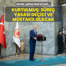Numan Kurtulmuş'tan Meclis'te Terörsüz Türkiye mesajı: 