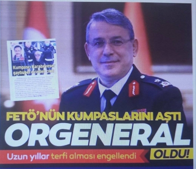 Orgeneralliğe yükselen Jandarma Genel Komutan Yardımcısı Hüseyin Kurtoğlu da FETÖ kumpası ile savaşmış