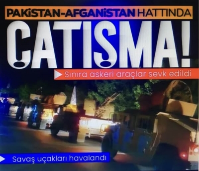 Pakistan–Afganistan sınırında sıcak temas! Jetler havalandı, 7 bölgede çatışma var