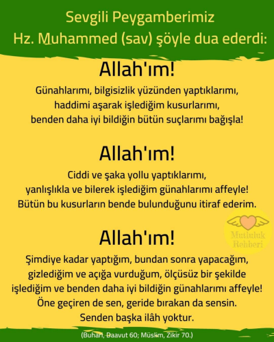 Peygamber Efendimiz Hz. Muhammed (S.A.V)'in Cuma günü sünnetleri.